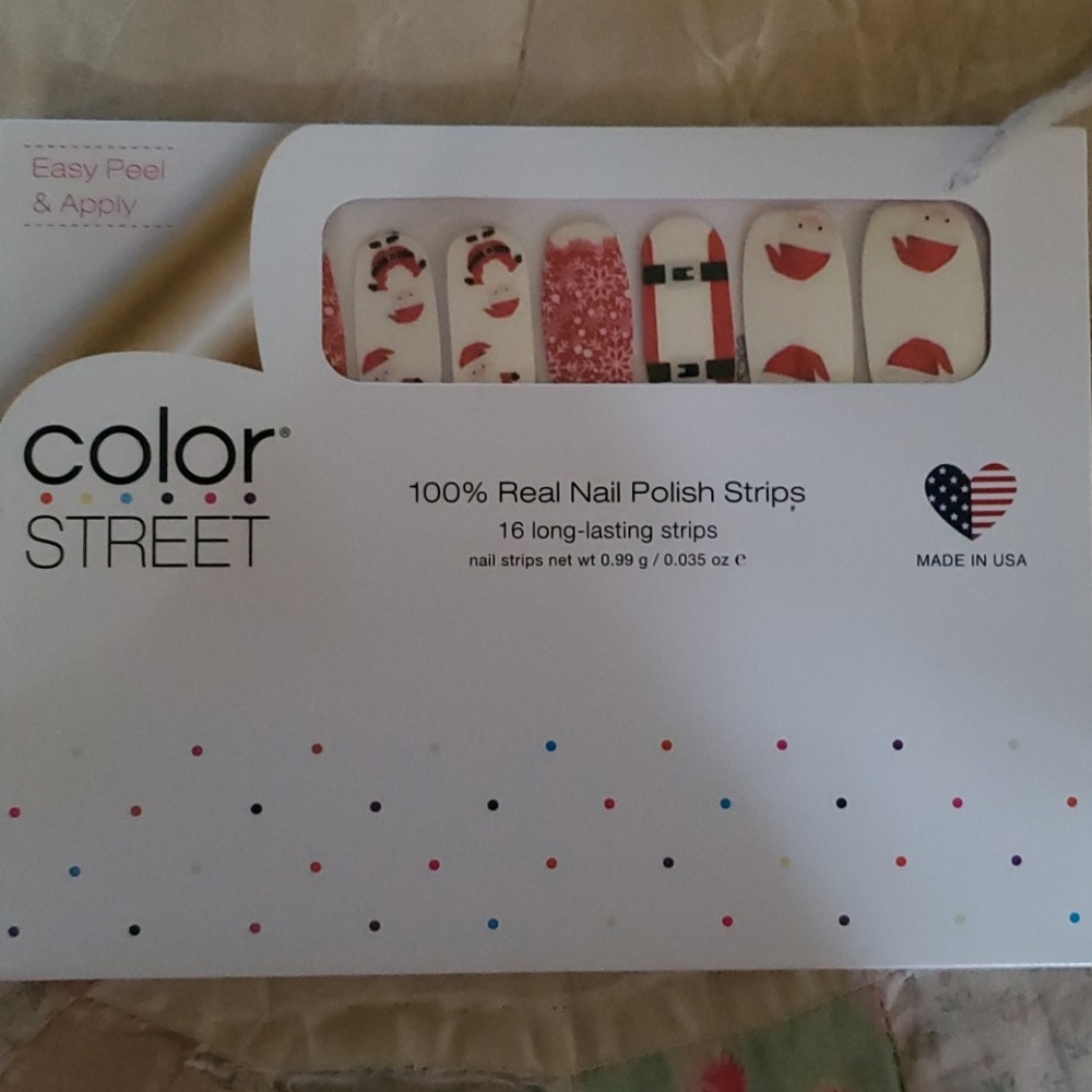 Color Street Father Christmas Brand New
